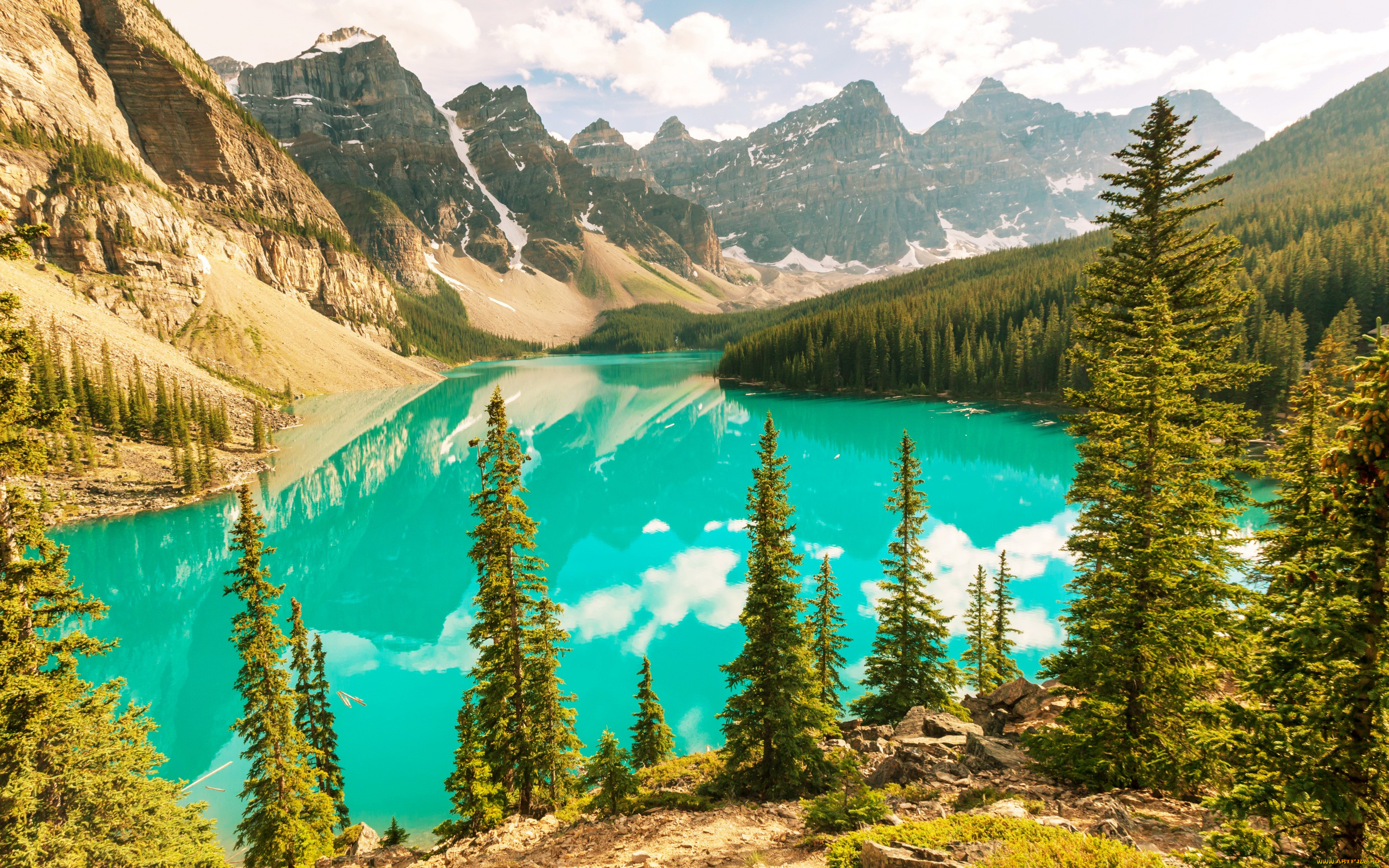 , , , moraine, lake, banff, national, park, canada, landscape, , 